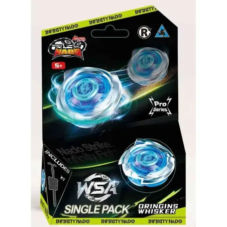 Infinity Nado 7 Origins Whisker Single Pack launcher + top | Le Nuage de Charlotte