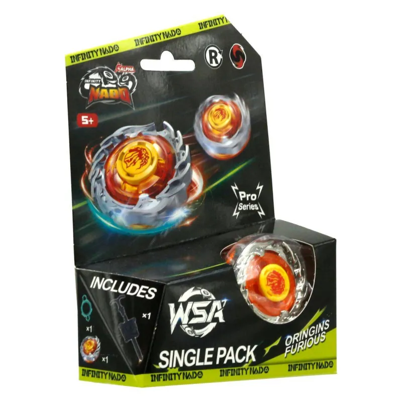 Infinity Nado 7 Origins Furious Single Pack launcher + top | Le Nuage de Charlotte