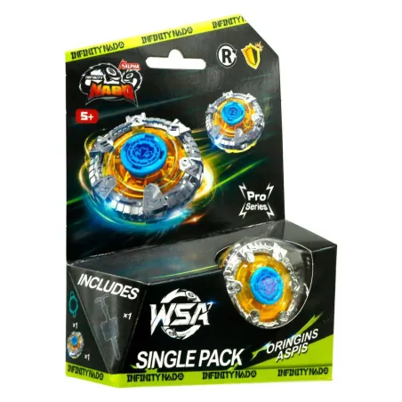 Infinity Nado 7 Origins Aspis Single Pack launcher + top | Le Nuage de Charlotte