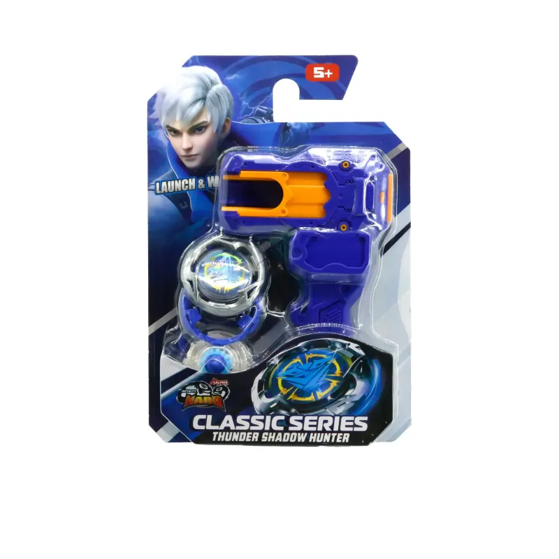 Infinity Nado 7 Classic Series lanceur + toupie Thunder Shadow Hunter | Le Nuage de Charlotte