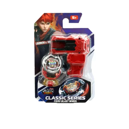 Infinity Nado 7 Classic Series launcher + Fiery Blast Wheel top | Le Nuage de Charlotte