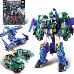 Quantum Heroes Dinoster robot géant 6 en 1 Stego Blast Wing | Le Nuage de Charlotte