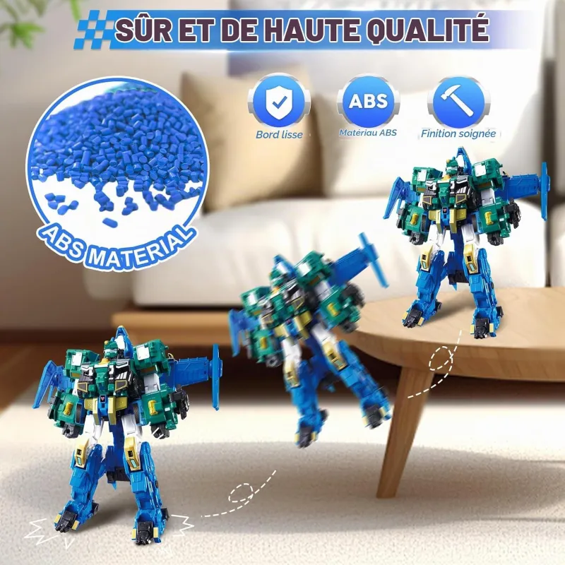 Quantum Heroes Dinoster giant 6-in-1 robot Stego Blast Wing | Le Nuage de Charlotte