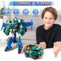 Quantum Heroes Dinoster giant 6-in-1 robot Stego Blast Wing | Le Nuage de Charlotte