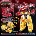 Quantum Heroes Dinoster robot géant 6 en 1 Raptor Tron | Le Nuage de Charlotte