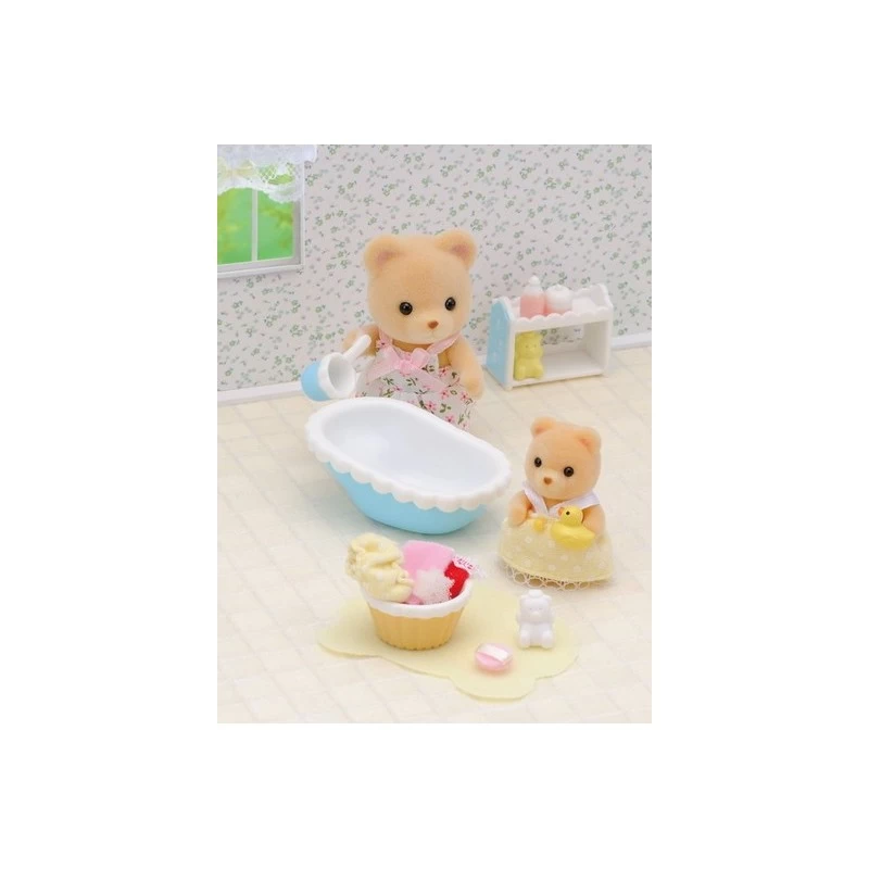 Sylvanian Families - Le bain de bébé ours - EPO-2228 - Epoch - Sylvanian Families - Le Nuage de Charlotte
