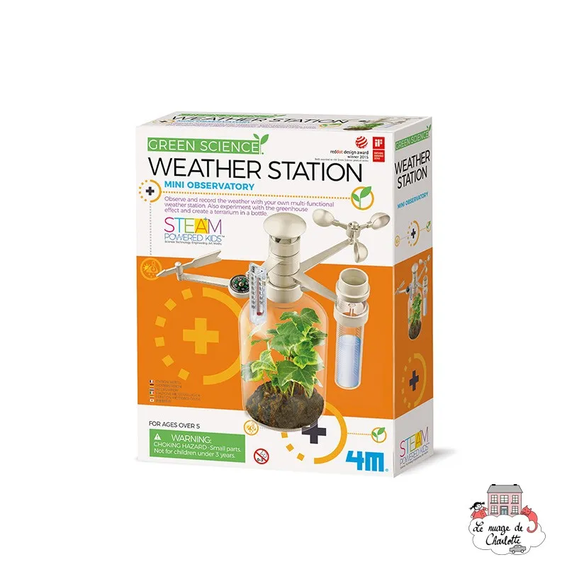 Green Science - Weather Station - 4M-5663279 - 4M - Educational kits - Le Nuage de Charlotte