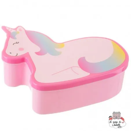 BETTY THE RAINBOW UNICORN SHAPED LUNCH BOX - S&B-MAXI045 - Sass & Belle - Lunch box, snack - Le Nuage de Charlotte