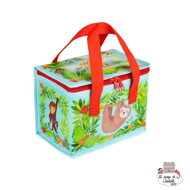 SLOTH AND FRIENDS Lunch Bag - S&B-TOTE082 - Sass & Belle - Cooler Bags - Le Nuage de Charlotte