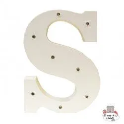 Alphabet LED Light Decoration Letter S - S&B-LUMI024 - Sass & Belle - Lights and night lights - Le Nuage de Charlotte