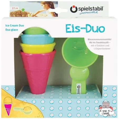 5-Piece Ice Cream Duo fashion - SPI-7416 - Spielstabil - Sand and Playdough - Le Nuage de Charlotte