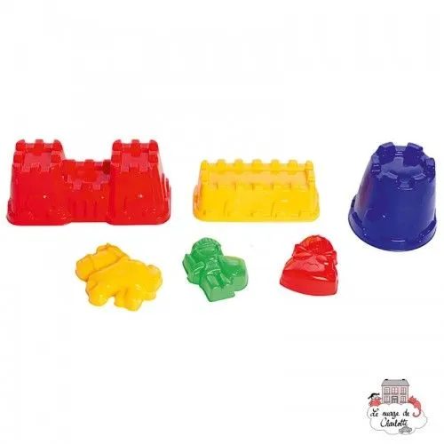 Castle and Characters Sand Mould classic - SPI-7503 - Spielstabil - Sand and Playdough - Le Nuage de Charlotte