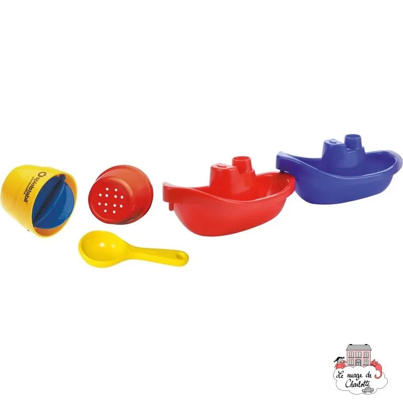 5-Piece Splashing Fun in a Carrying Case - SPI-3706 - Spielstabil - Water Play - Le Nuage de Charlotte