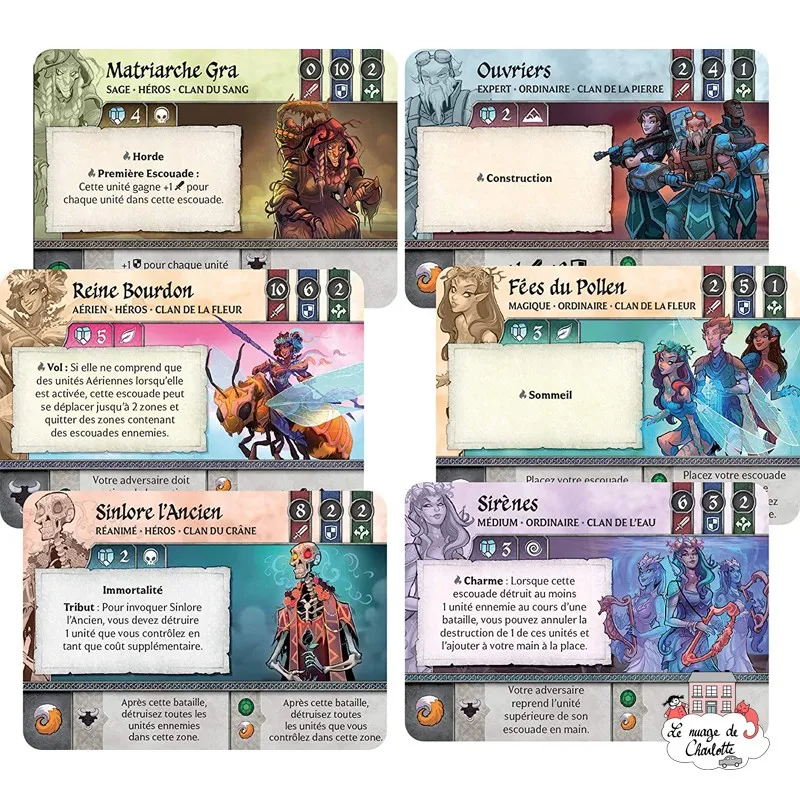 Crystal Clans - PHG-70334 - Plaid Hat Games - Board Games - Le Nuage de Charlotte