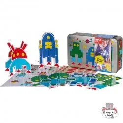 Space Invaders Box - APL-14103 - APLI - Stickers - Le Nuage de Charlotte