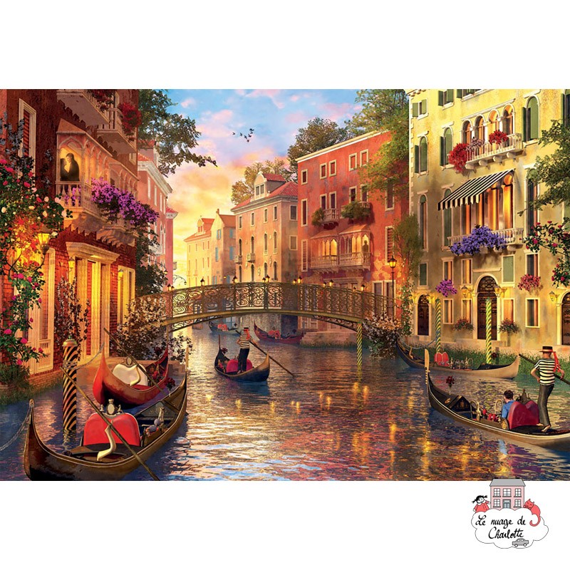 Coucher de Soleil à Venise - EDU-17124 - Educa Borras - Puzzles - Le Nuage de Charlotte