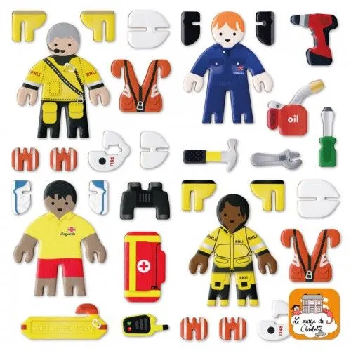 RNLI People Eco Friendly Playset - PLP-S0005 - Playpress Toys - Figures and accessories - Le Nuage de Charlotte