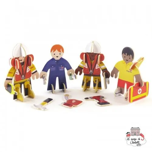 RNLI People Eco Friendly Playset - PLP-S0005 - Playpress Toys - Figures and accessories - Le Nuage de Charlotte