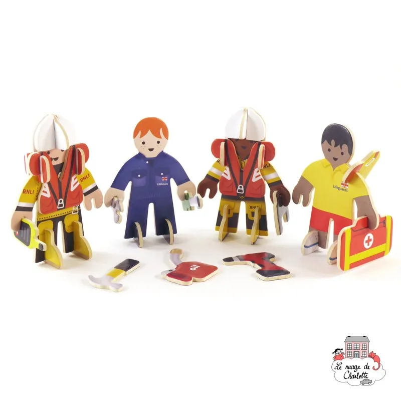 RNLI People Eco Friendly Playset - PLP-S0005 - Playpress Toys - Figures and accessories - Le Nuage de Charlotte