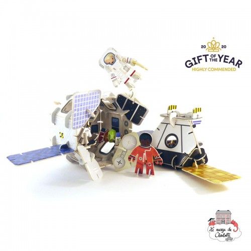 Space Station Eco Friendly Playset - PLP-XL0001 - Playpress Toys - Figures and accessories - Le Nuage de Charlotte
