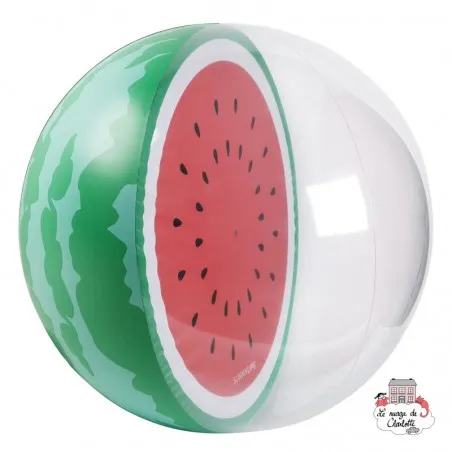 Inflatable Beach Ball - Watermelon - SUL-S0PBSNWM - SunnyLIFE - Outdoor Play - Le Nuage de Charlotte