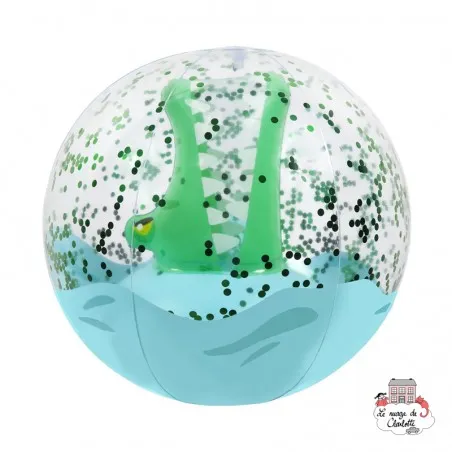 Inflatable Beach Ball - 3D CROC - SUL-S0PBAMCZ - SunnyLIFE - Outdoor Play - Le Nuage de Charlotte