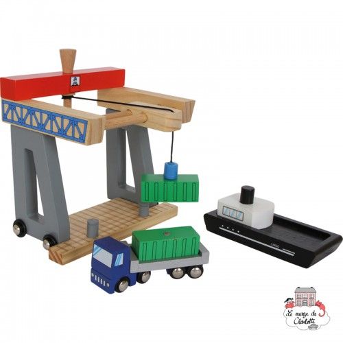 Container Terminal - SMF-8551 - Small Foot - Figures and accessories - Le Nuage de Charlotte