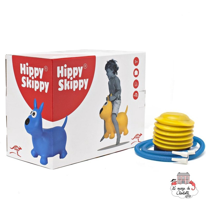 Hippy Skippy Vache - blanche - HSY-120016 - Hippy Skippy - Ballons sauteurs - Le Nuage de Charlotte