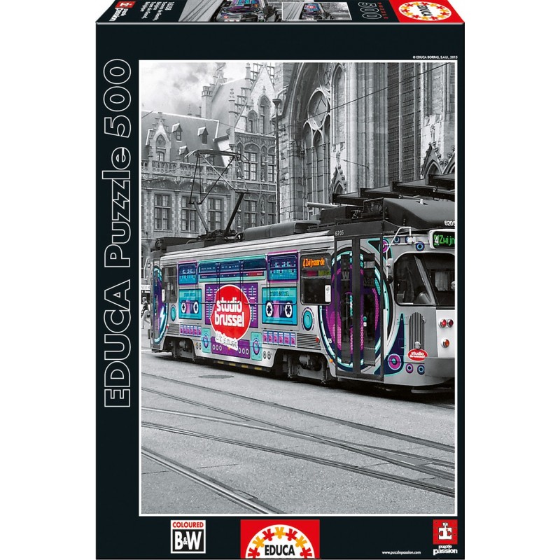 Ghent's Tram, Belgium - EDU-16358 - Educa Borras - 100 pieces - Le Nuage de Charlotte