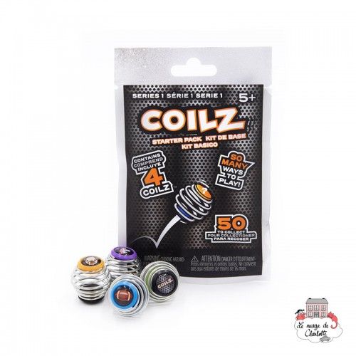 Coilz Starter Pack - 4-Piece Blind Pack - RPL-890400104 - Relevant Play - Other Skill Games - Le Nuage de Charlotte