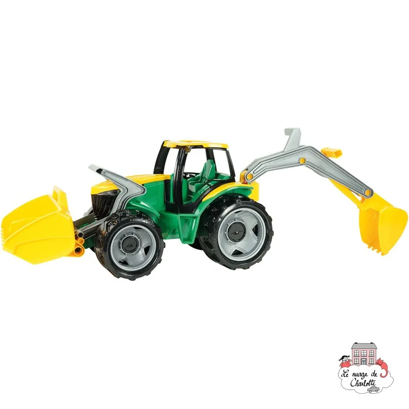 GIGA Trucks Tracteur / Chargeur + Excavatrice - LEN-02080 - Lena - Voitures, camions, etc. - Le Nuage de Charlotte