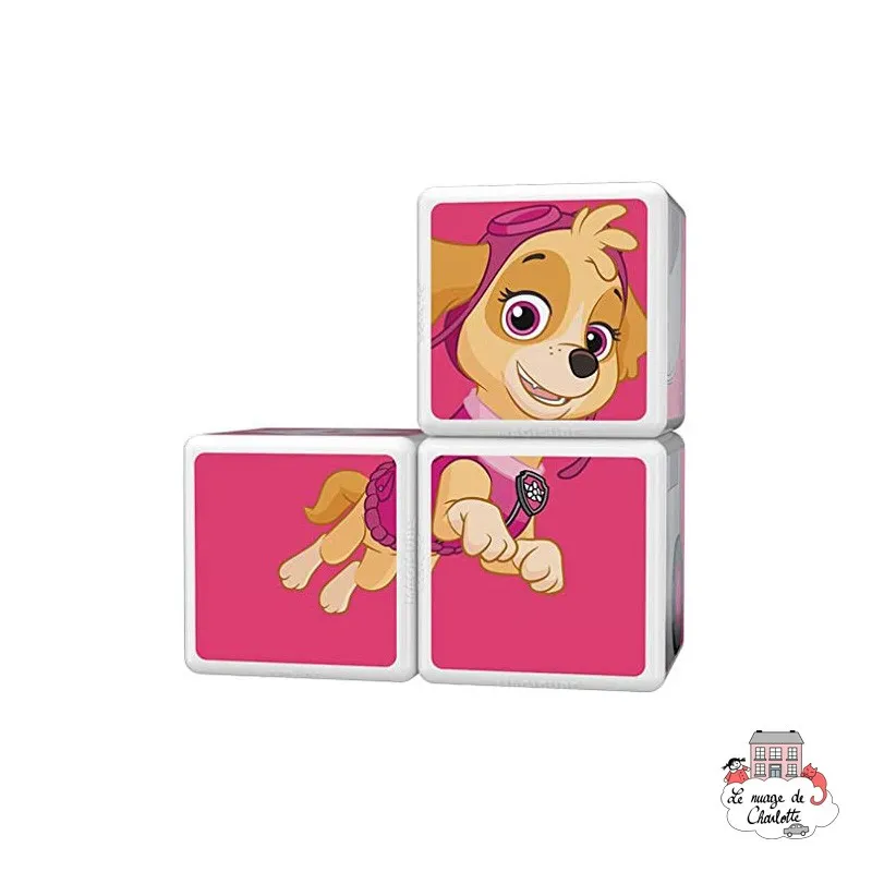 Geomag MagiCube Paw Patrol Skye Helicopter - GEO-081 - Geomag - Magnetic elements - Le Nuage de Charlotte