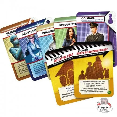 Pandemic - Ext. État d'Urgence - ZMA-70250 - Z-Man - Board Games - Le Nuage de Charlotte