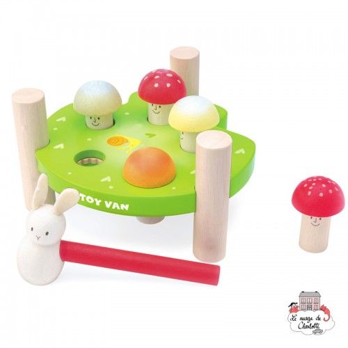 Hammer Game "Mr Mushroom" - LTV-PL092 - Le Toy Van - Activity Toys - Le Nuage de Charlotte