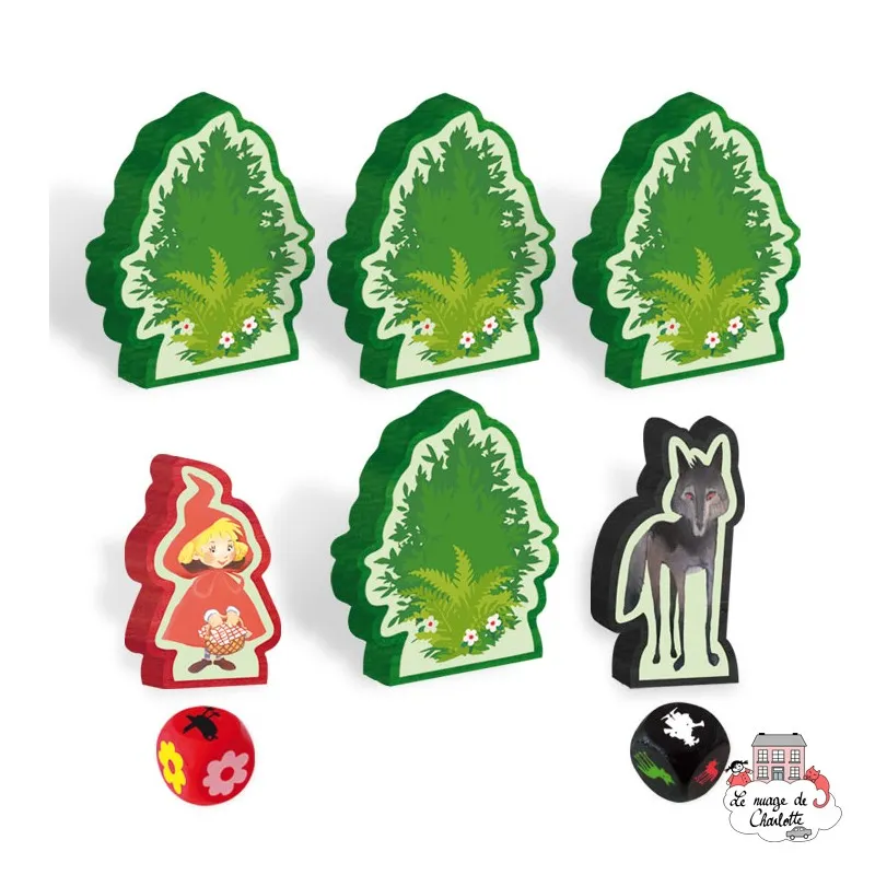 Le jeu du Loup et du Chaperon Rouge - SWN-ESWBBG02 - Sweet November - Board Games - Le Nuage de Charlotte