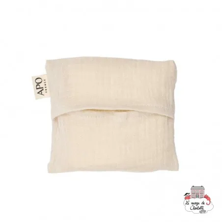 Lot de 7 carrés démaquillants lavables en bambou - APO-ACC_CARREDEMA7 - APO - Cosmétique zéro déchet - Le Nuage de Charlotte