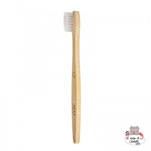 Bamboo toothbrush - Child - APO-BAD_BAMB_EES - APO - Zero waste cosmetics - Le Nuage de Charlotte