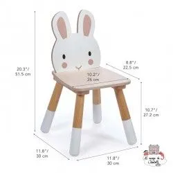 Forest Rabbit Chair - TLT-8812 - Tender Leaf Toys - Children's furniture - Le Nuage de Charlotte