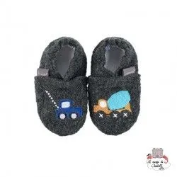 Pantoufles Sterntaler - Enfants 0-24 - STE-5301751-577 - Sterntaler - Chaussons, Chaussettes et Collants - Le Nuage de Charlotte