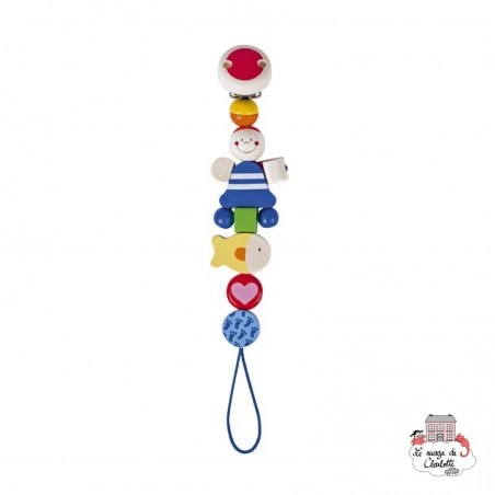 Accroche-tétine Pirate - HEI-734800 - Heimess - Accroche-tétine - Le Nuage de Charlotte