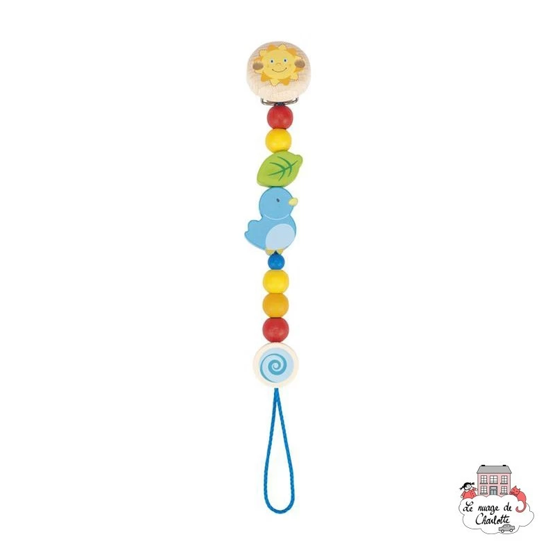 Soother chain Bird - HEI-736040 - Heimess - Soother Chain - Le Nuage de Charlotte