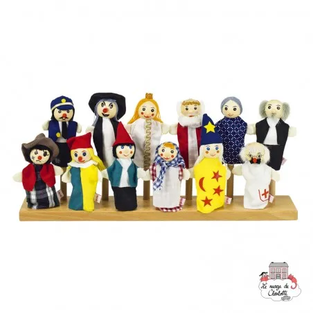 Assortment of 12 finger puppets - GOK-SO399 - Goki - Fingerpuppets - Le Nuage de Charlotte