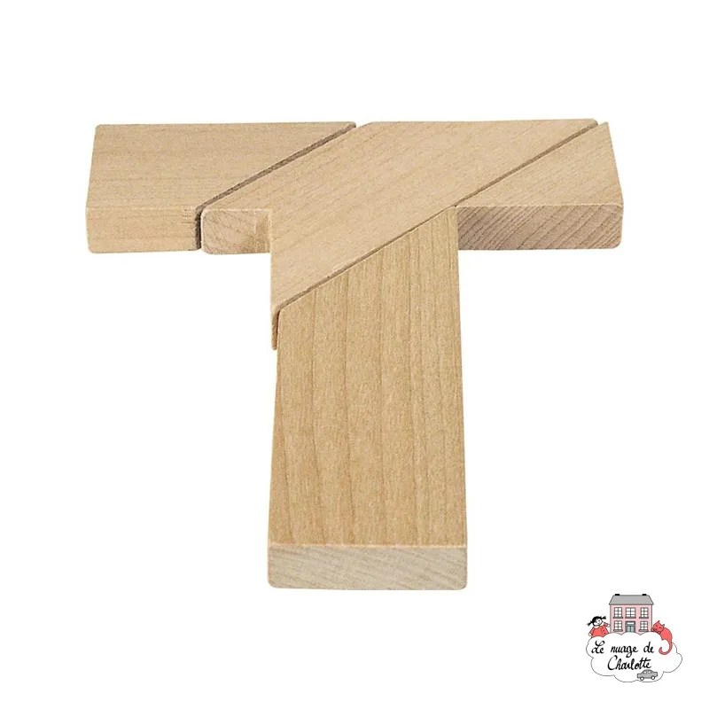 Puzzle - The letter T - GOK-HS006 - Goki - Puzzle Games - Le Nuage de Charlotte