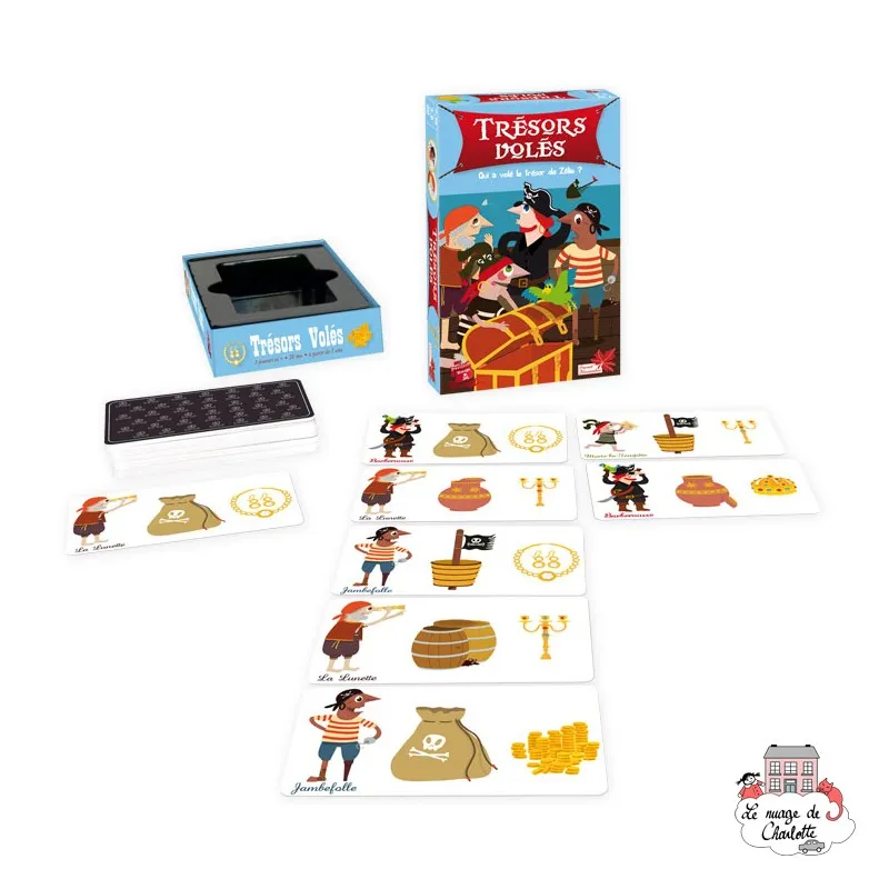 Trésors Volés - SWN-ESWPR01 - Sweet November - Board Games - Le Nuage de Charlotte