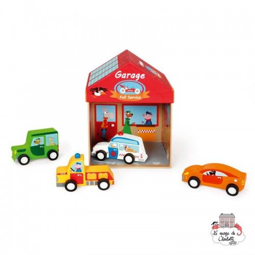 Toy Box - Garage 2 in 1 - SCR-6181087 - Scratch - Garages and accessories - Le Nuage de Charlotte