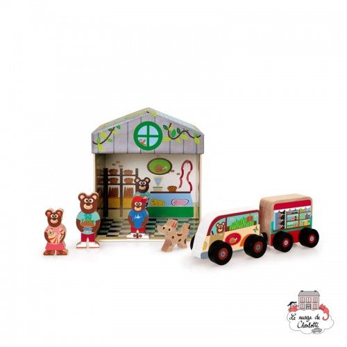 Toy Box - Grocery 2 in 1 - SCR-6181103 - Scratch - Garages and accessories - Le Nuage de Charlotte