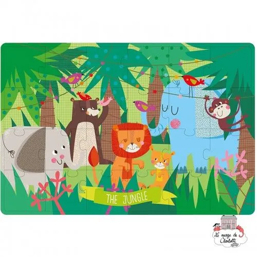 Puzzle Jungle - APL-16492 - APLI - For littles - Le Nuage de Charlotte