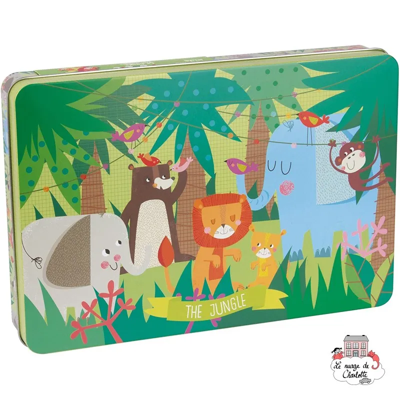 Puzzle Jungle - APL-16492 - APLI - For littles - Le Nuage de Charlotte