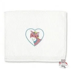Peggy Le Poney Serviette en Eponge - STE-7161732-500 - Sterntaler - Gants de toilette, essuie, cape, etc... - Le Nuage de Cha...