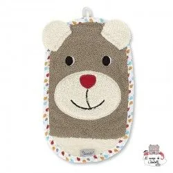 Gant de Toilette - Bobby l'ours - STE-7221729-90 - Sterntaler - Gants de toilette, essuie, cape, etc... - Le Nuage de Charlotte